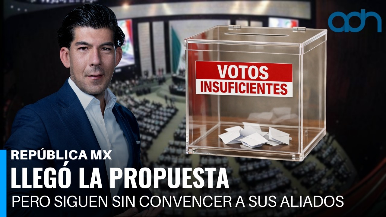 Llegó la propuesta de reforma electoral, pero siguen sin convencer ni a sus aliados I República Mx