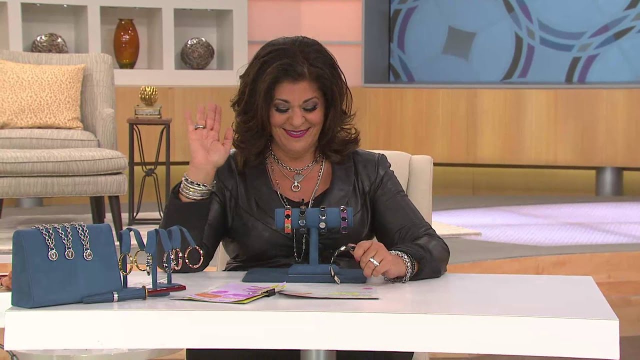 Steel by Design Adjustable Leather Disc Bracelet with Antonella Nester