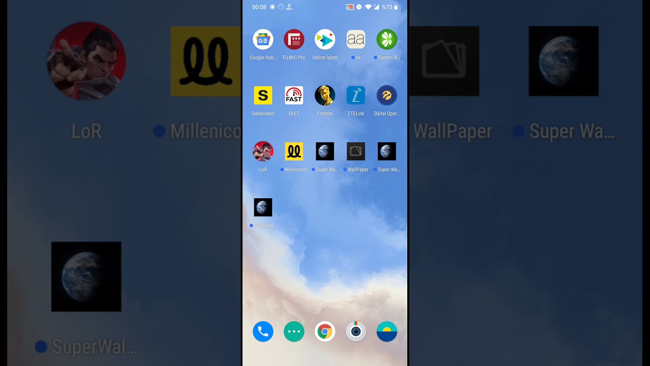 Xioami Miui 12 canlı duvar kağıtları nasıl yüklenir? YouTube