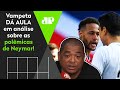 "Sabe por que o Neymar SEMPRE TRETA em campo?" Vampeta DÁ AULA em análise!