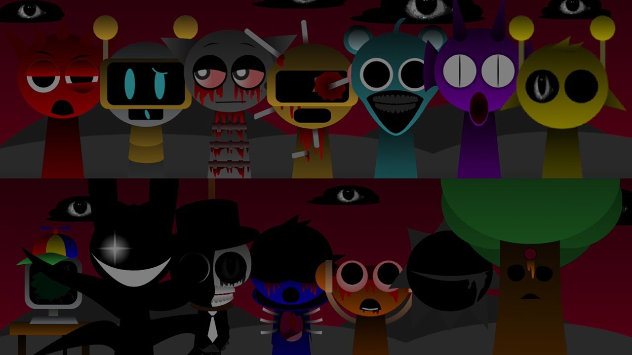 Sprunki Skip Shift v1 🤩 The Sprunki swapped with the character two steps ahead of them 🎉