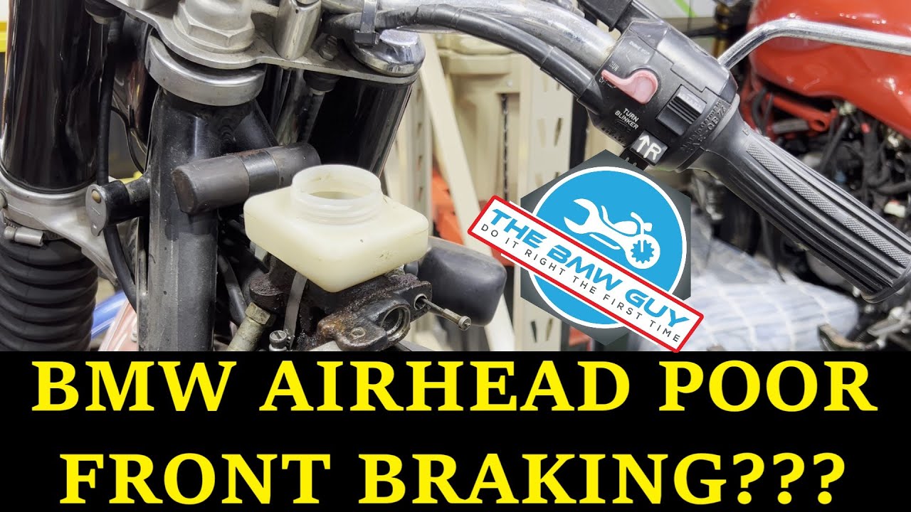 BMW Airhead Front Master Cylinder Rebuild... EASY YouTube