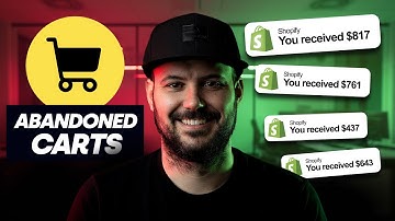 My $100M Abandoned Cart Recovery System for Shopify