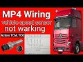 MP4 Wiring diagram Speed Sensor KM | MERCEDES Benz Actors MP4 TCO to TCM | Speed Metar Not warking