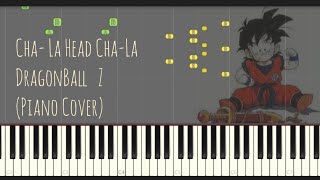 Video thumbnail of "CHA-LA HEAD CHA-LA | 龍珠Z Dragon Ball Z Opening 抗疫歌曲 | Piano Pop Song Tutorial"