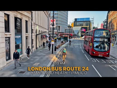 Video: Londoner Bus Nr. 24 für günstiges Sightseeing in London