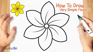 Download Lagu Hoe je heel eenvoudige bloemen tekent | Eenvoudige tekentutorial MP3