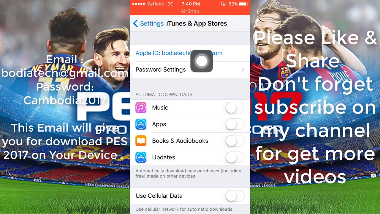 PES 2017 for Android, iPhone and iPad now available for download