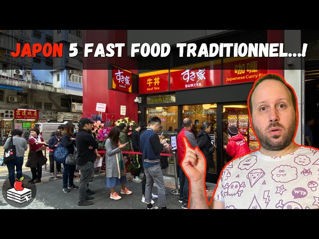 Les fast-food japonais  Les chaînes incontournables - Au fil du Japon