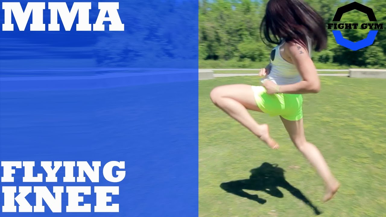 MMA Technique How to Do a Flying Knee YouTube
