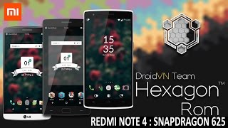 Redmi Note 4 : Hexagon Rom [Nougat] (mido)