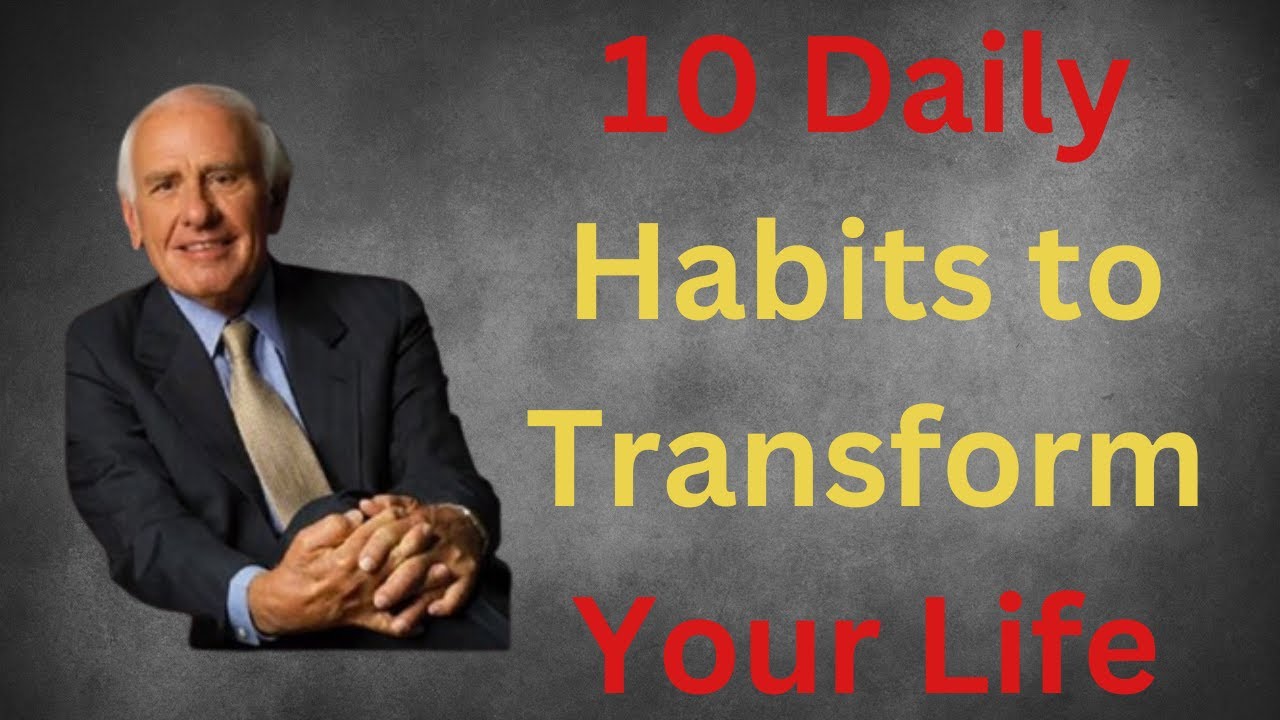 10 Daily Habits to Transform Your Life - YouTube