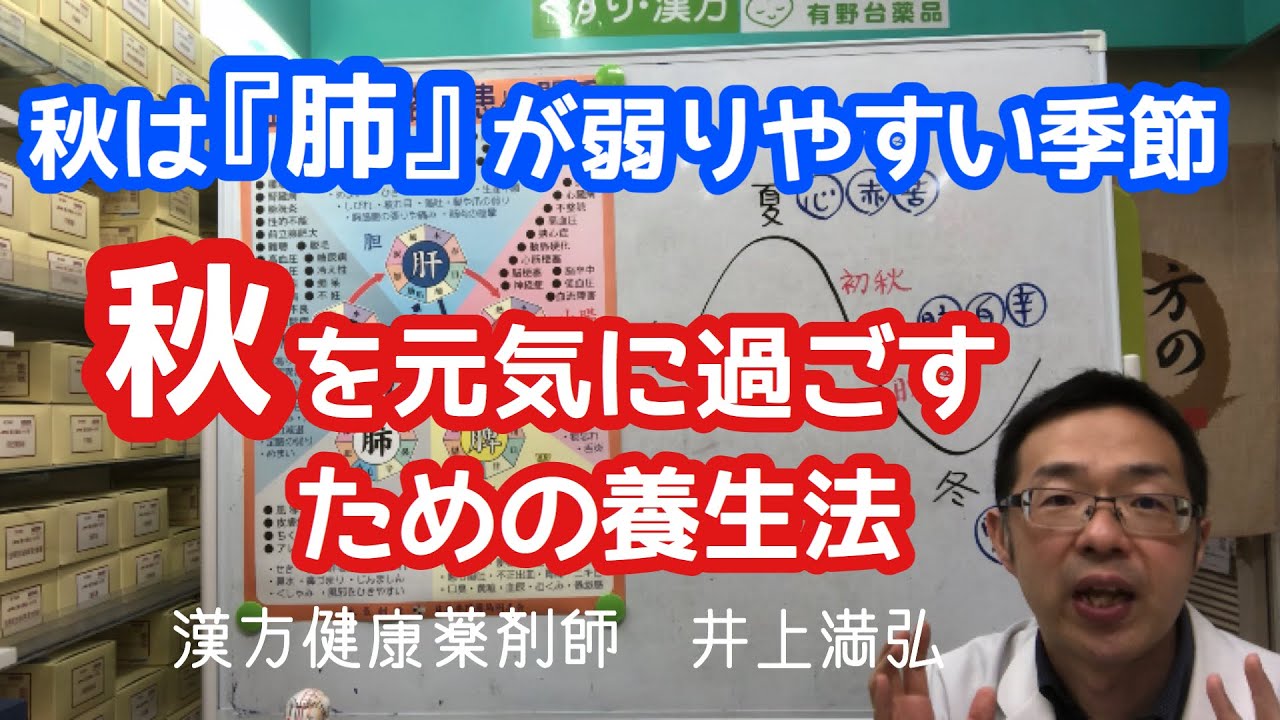 秋は肺が弱りやすい季節〜秋を元気に過ごすための養生法【東洋医学】