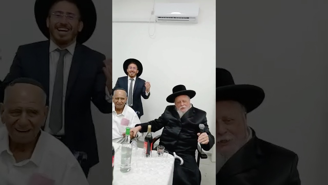 כ״ק האדמו״ר מבוסטון משמח יהודים