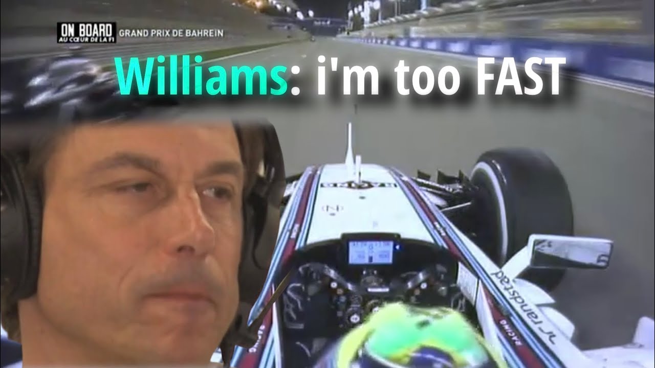 When the Williams FW36 had HEAVENLY speed