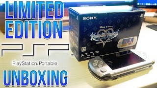 Kingdom Hearts Birth By Sleep Limited Edition PSP Console UNBOXING!