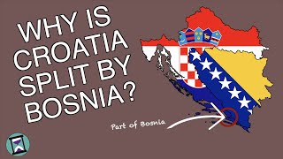 Why is Croatia split in two by Bosnia? (Short Animated Documentary)