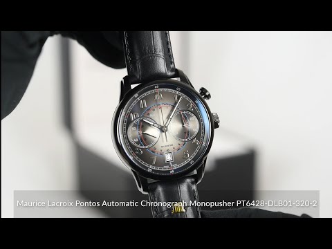 Maurice Lacroix Pontos Automatic Chronograph Monopusher PT6428-DLB01-320-2  - YouTube | Schweizer Uhren