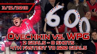 Ovechkin Becomes 4th Fastest To 600 Goals (3/12/2018)
March 12, 2018 - By the 2017-18 season Alex Ovechkin had entered the stage of his career where every season he was on the verge of some major milestone or record. His two previous seasons saw him reach the 500-goal and 1,000-point milestones, and entering his 13th season in the league he sat 42 goals short of 600. Late in the season with the playoff race heating up, the Caps faced off against the 5th-place Winnipeg Jets. While the Jets 4th-ranked defense might have been an obstacle for most players, for Ovechkin it couldnt be a better opponent to face as there is no franchise that the Great 8 has scored more against. Early in the second period, Ovechkin tallied his second of the night to become the 20th player in NHL history to join the ultra-elite 600-goal club. Doing so in just his 990th game, he became one of just four players to reach the milestone in less than 1,000 games (Gretzky, Lemieux, Brett Hull). The night was capped off with an overtime winner from Evgeny Kuznetsov to pick up two huge points in the race for the division crown, but it was Ovechkin who stole the show once again.
- 1st Period -
0:00 - Puck drop
0:33 - Shot
0:44 - Goal 1
1:44 - Chance
1:54 - Shot
- 2nd Period -
2:04 - Goal 2, 600th career goal
4:53 - Chance
- 3rd Period -
5:31 - Chance at end of regulation
- Overtime -
6:01 - Evgeny Kuznetsov game winner
6:56 - Post-game interview with Al Koken
More classic Ovechkin games - https://www.youtube.com/playlist?list=PLH8bFa0t7qpQfBYEXybnEr9NbAqFcPyyq Ovechkin Becomes 4th Fastest To 600 Goals (3/12/2018)