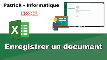Excel 2013  - Enregistrer un document