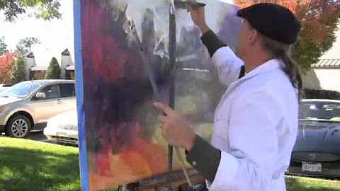 Painting at Art of the Carolinas