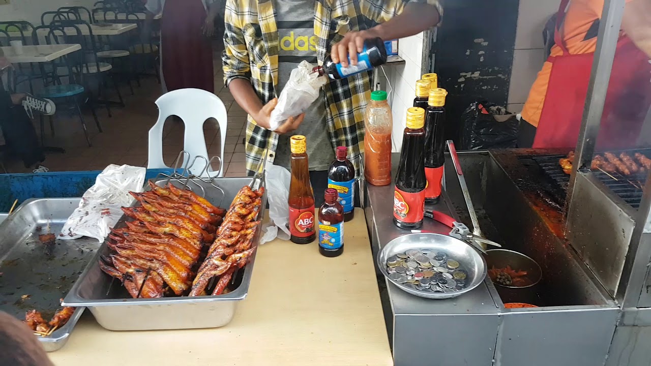 The Best Chicken Wing Grill In Kundasang Sabah Youtube
