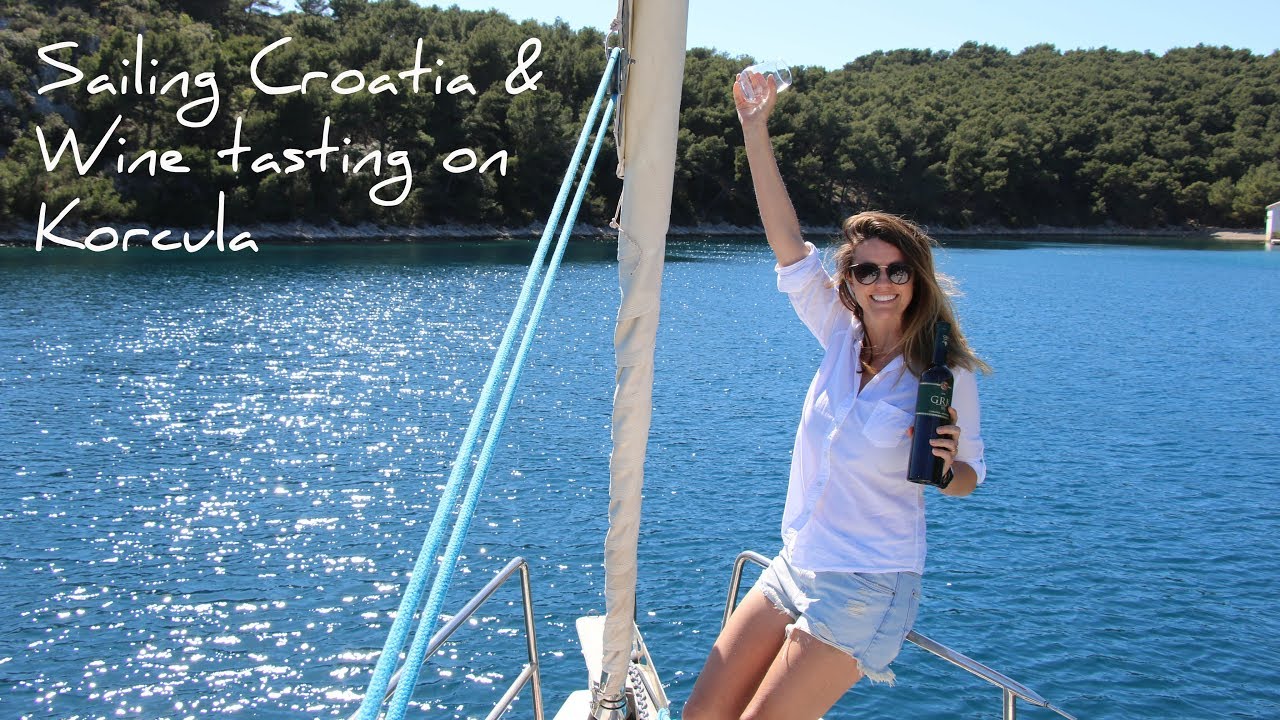 19. Sailing from Dubrovnik to Korcula | Wine tasting in Croatia | Sailing Croatia