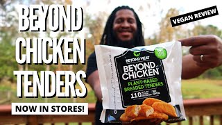 VEGAN Beyond Chicken Tenders are now in stores! | Plant-based fried chicken Review