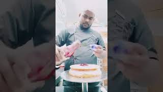 Normal Blue Berry Cake 1000 Gm Make Simple