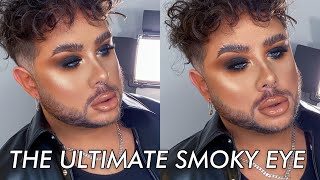 THE ULTIMATE BLACK SMOKY EYE TUTORIAL | MORPHE 39A PALETTE | ALLAN CRAIG
