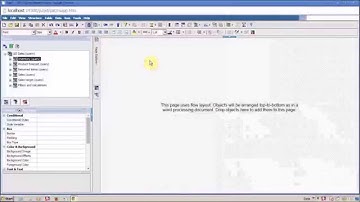 IBM Cognos 10 Report Studio Page Set