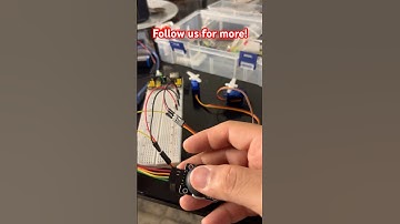 Joystick-controlled servos with Arduino! 🎮⚙️ Smooth motion with just a tilt! #Arduino #ServoControl