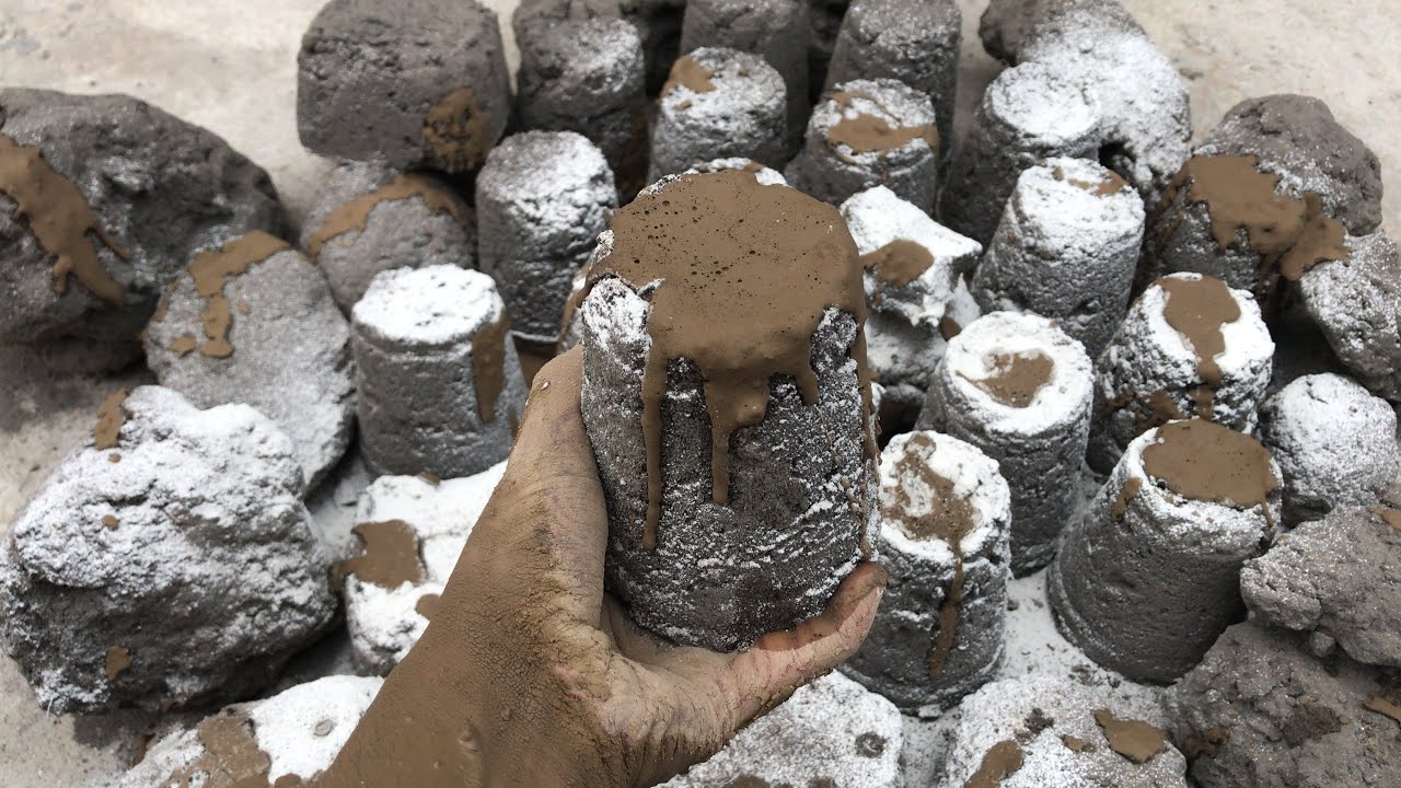 Series #2 ||Black sand dry floor &water pool crumbling 🔥HBD@Minahil qurashi 🎂