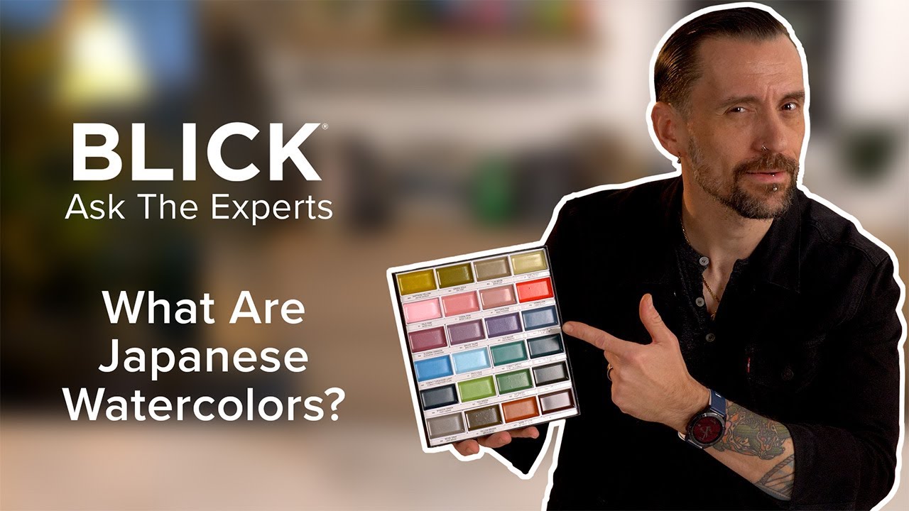 What Are Japanese Gansai Watercolors?