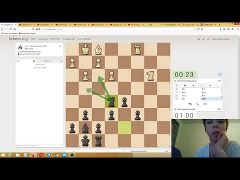 Играю в супер блиц на lichess.org со старшим братом.
