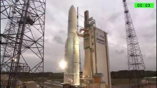 Detik Peluncuran Satelit Telkom 3S #JelajahAngkasa - Telkom Indonesia (Courtesy of Arianespace)