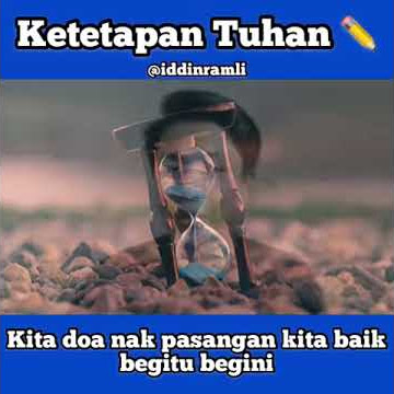 KETETAPAN TUHAN 📝 -IDDIN RAMLI