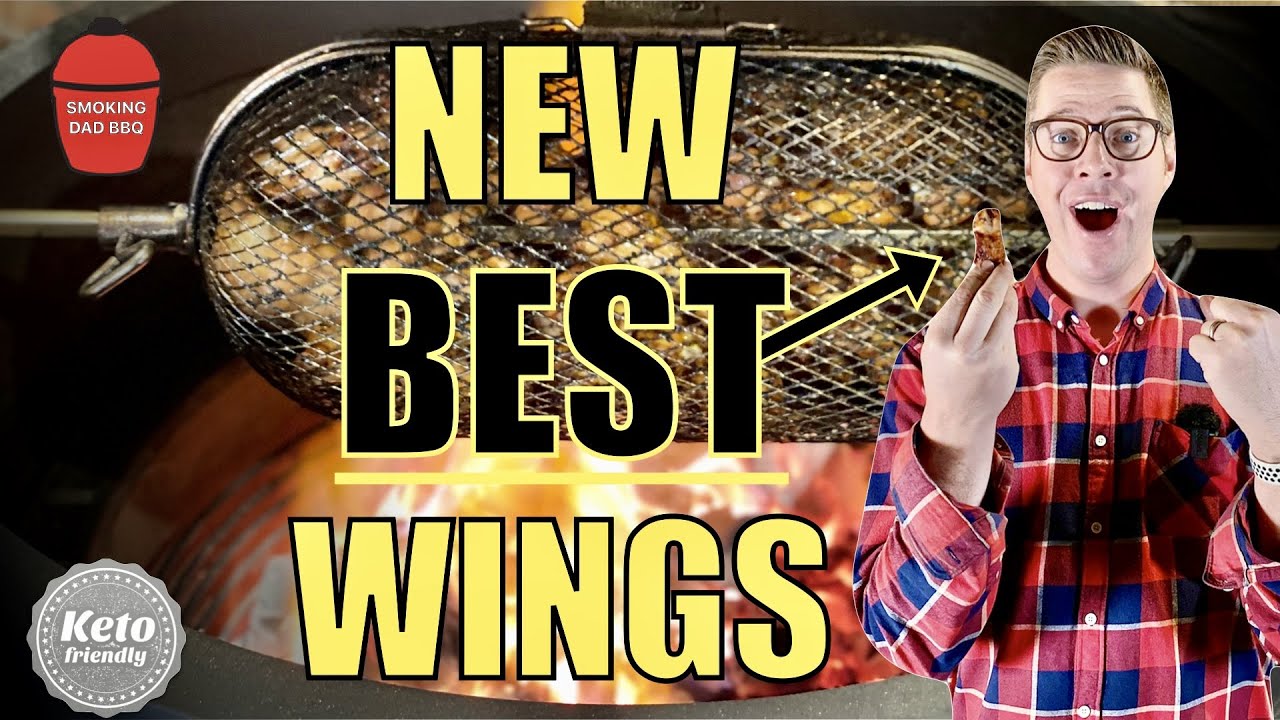 Best chicken wings yet (again) ... no seriously, new personal best wings on the Kamado Joe