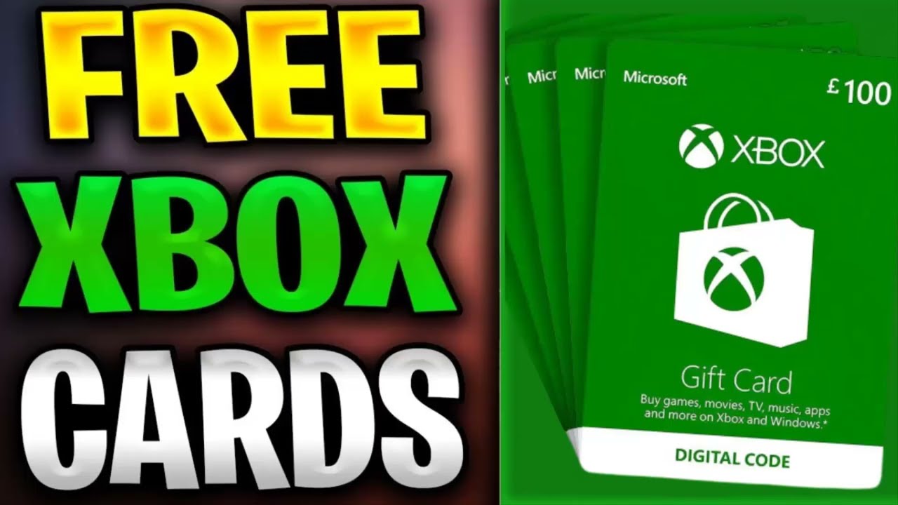 Free Xbox Codes ⚡ How to get Free Xbox Code Gift Card ⚡2022 New Update⚡