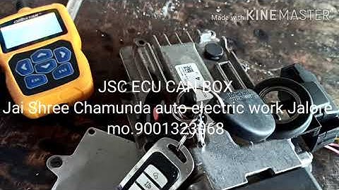 JSC ECU CAN BOX ON TABLE KEY PROGRAMMING TOOL