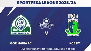 Gor Mahia Fc vs Kcb Fc| SL 2025/26 Extended Highlights