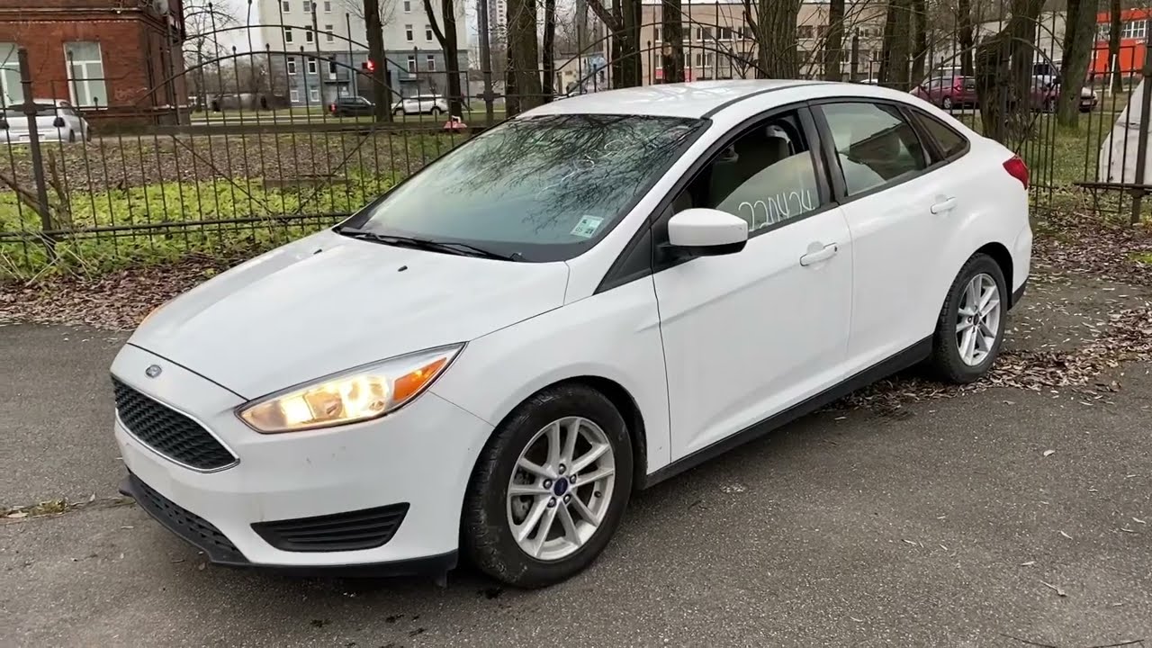 Обзор Ford Focus из сша перед выдаче клиенту с мотором 1.0, один из самых бюджетных вариантов