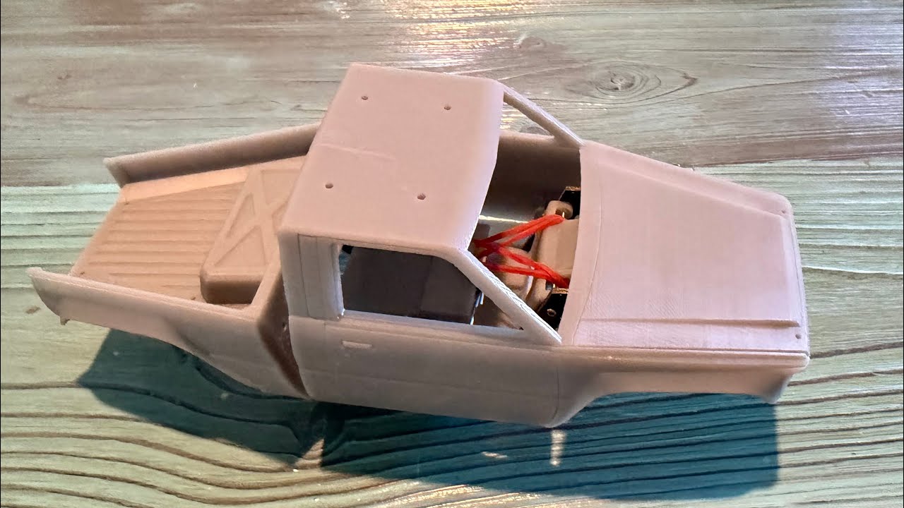 Budget 1/24 crawler build based on AX24 chassis - YouTube