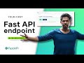 FastAPI in 30 Seconds: Your First Endpoint (Beginner Tutorial)