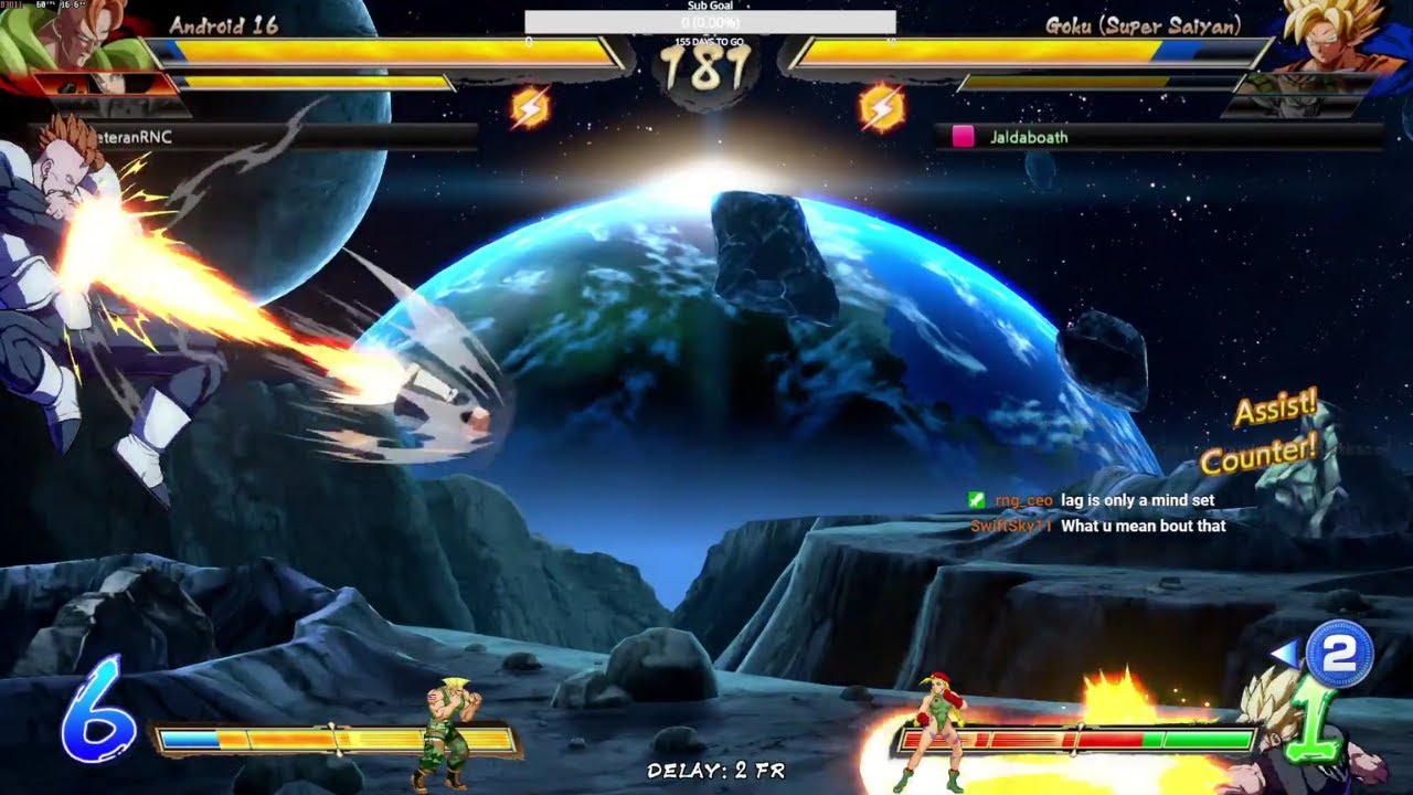 TRIPLE C ASSIST USER CAMPS ON DBFZ?! 😭💀 😭