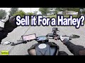 Sell my yamaha mt07 for a harley davidson or a ducati