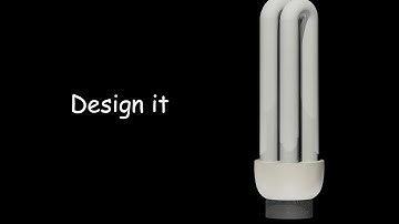 AUTOCAD 3D-BULB MODEL TIMELAPSE