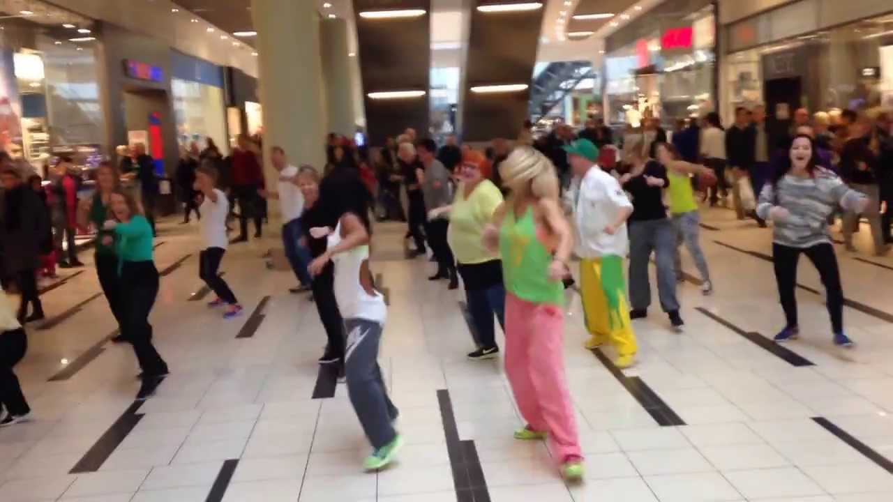 Bokwa flash mob - Fields shopping center, Copenhagen (Denmark) 10 November 2013