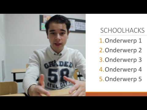 Video: Hoe Maak Je Een Presentatie Voor Een School