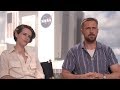 FIRST MAN: Ryan Gosling &amp; Claire Foy Talk Neil Armstrong Biopic